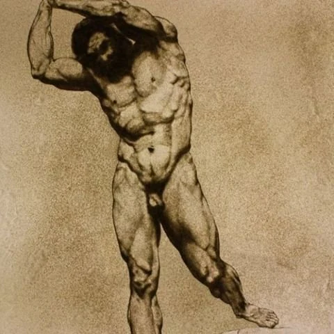 Hercules sand artwork